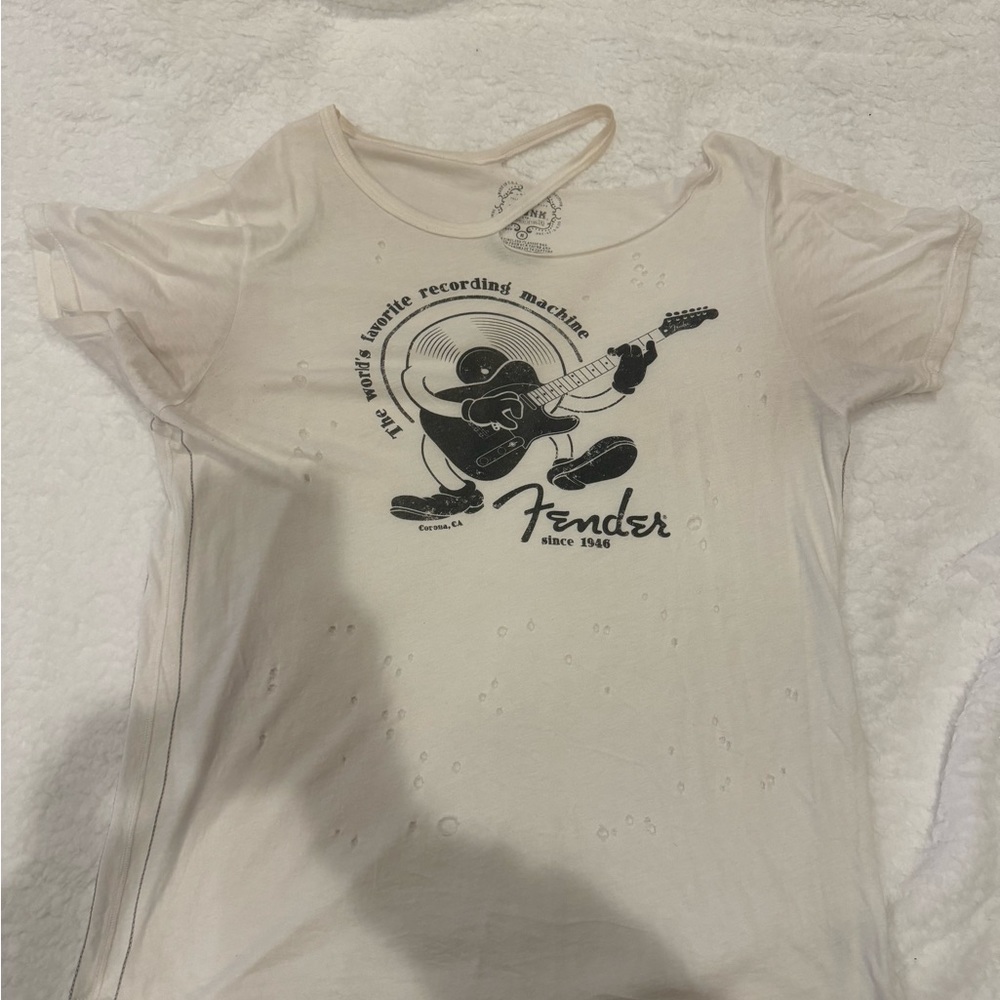 Trunk Ltd Fender distressed shirt size Medium